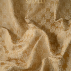 Carrara Flower Gold
