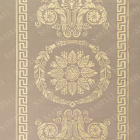 Medallion Main Design Elegant Brown