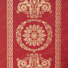 Medallion Main Design Imperial Red