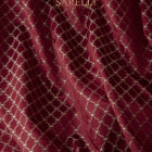 Contessina Rhombus Cardinal Red Silver