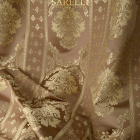 Medici Flower Elegant Brown Gold