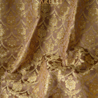 Portofino Flower Elegant Brown Gold