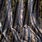 Timeless-Fabrics Stripes Night Blue Gold