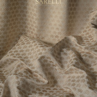 Jaqueline Rhombus Cream Silver